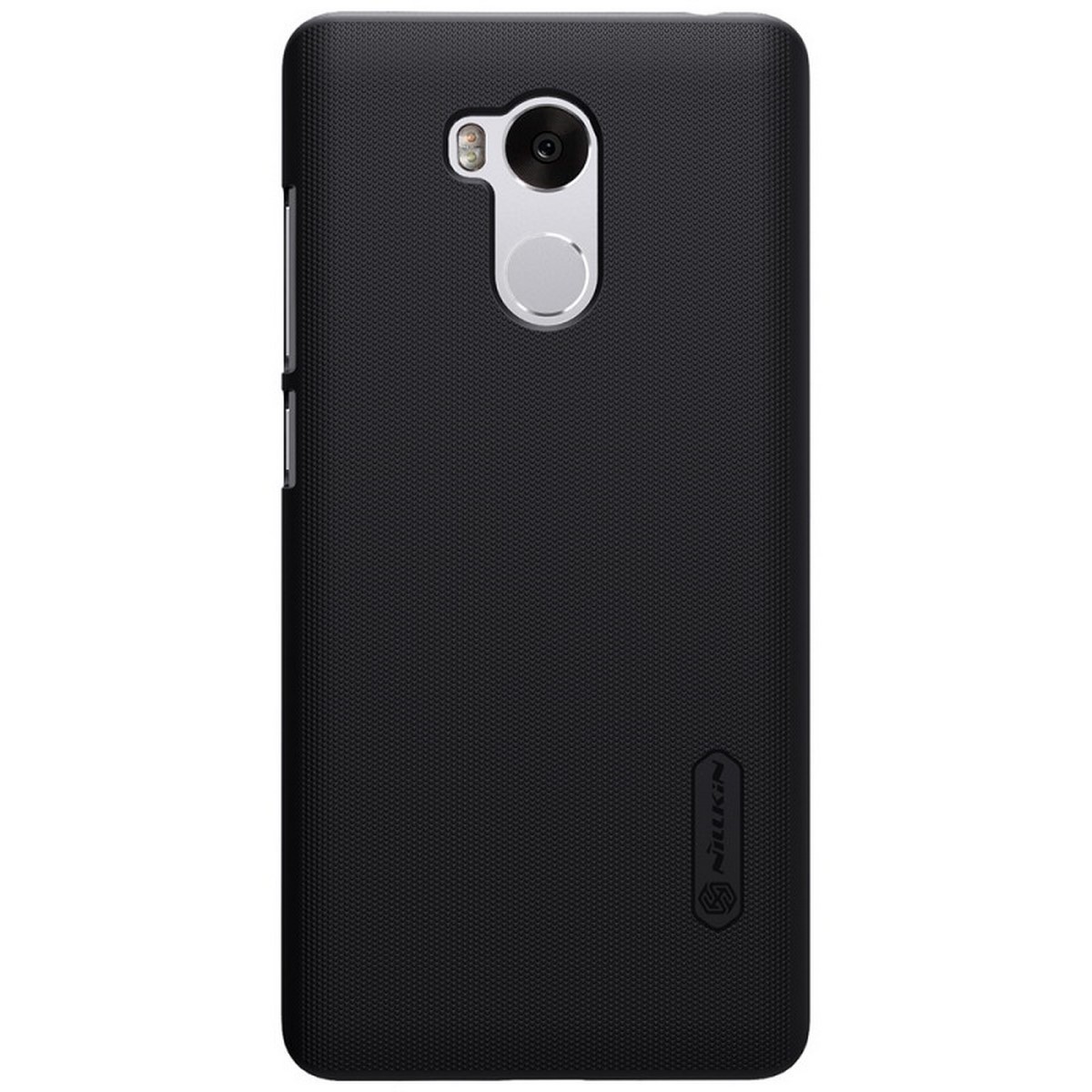 Carcasa Funda Negra Nillkin Modelo Frosted + Protector para Xiaomi Redmi 4