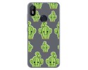 Funda Gel Transparente para VSmart Joy 1 diseño Cactus Dibujos