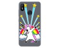 Funda Gel Transparente para VSmart Joy 1 diseño Unicornio Dibujos