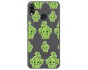 Funda Gel Transparente para Vsmart Joy 1+ Plus diseño Cactus Dibujos