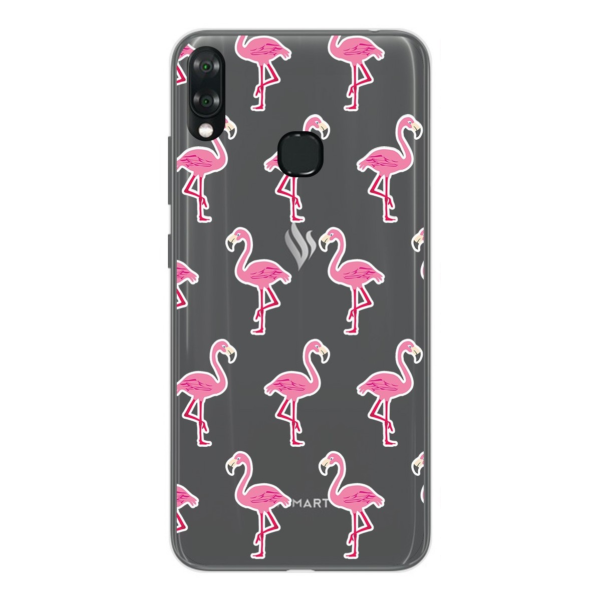 Funda Gel Transparente para Vsmart Joy 1+ Plus diseño Flamenco Dibujos