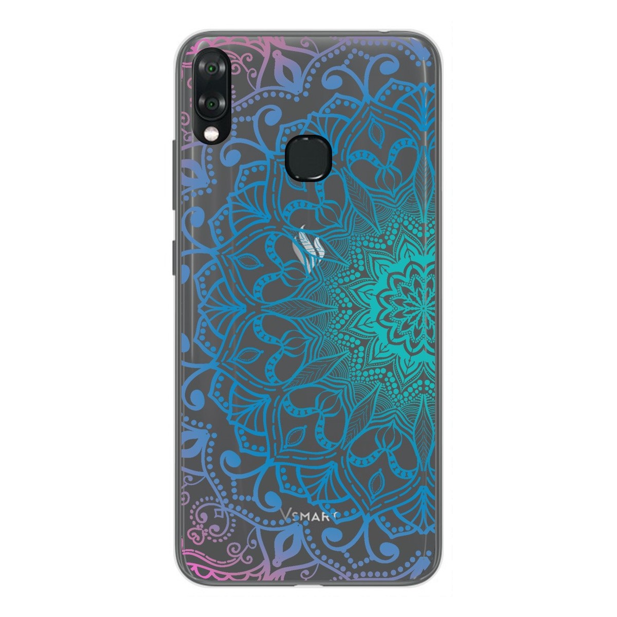 Funda Gel Transparente para Vsmart Joy 1+ Plus diseño Mandala Dibujos