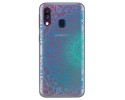 Funda Gel Transparente para Samsung Galaxy A40 diseño Mandala Dibujos