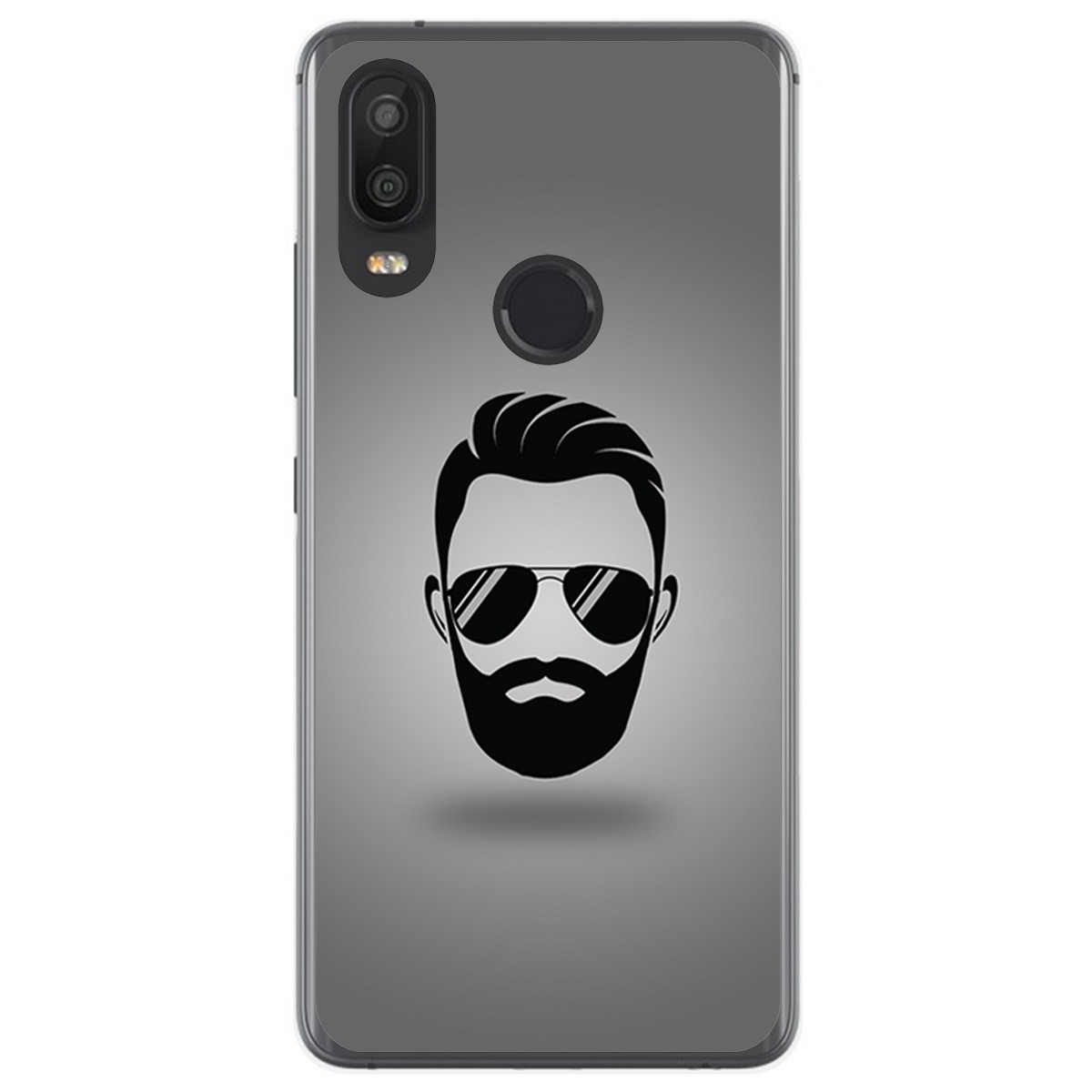 Funda Gel Tpu para VSmart Active 1 diseño Barba Dibujos