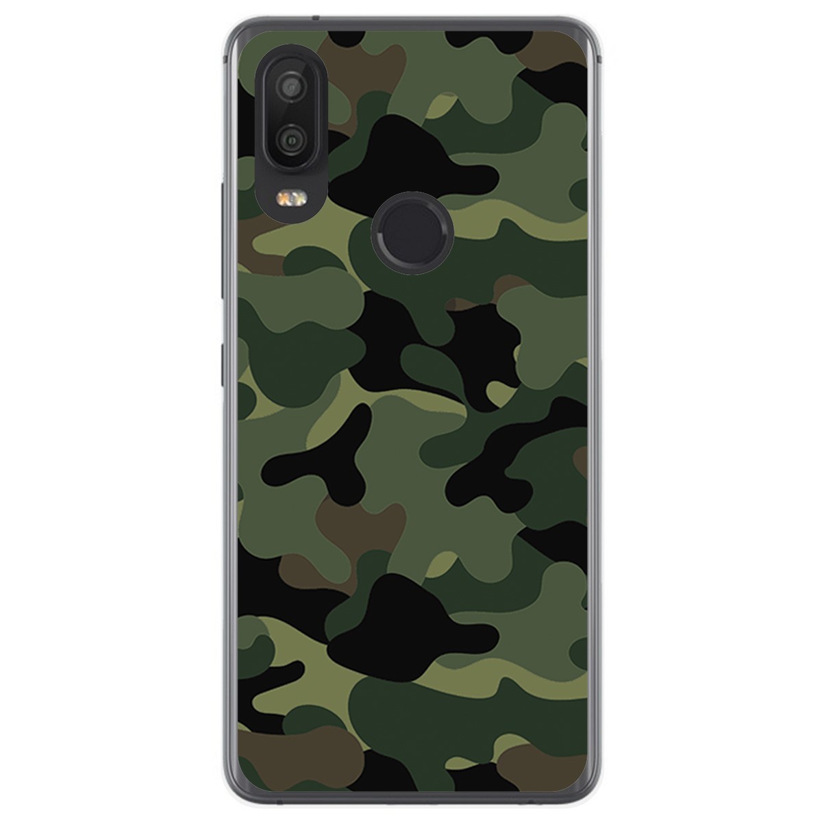 Funda Gel Tpu para VSmart Active 1 diseño Camuflaje Dibujos