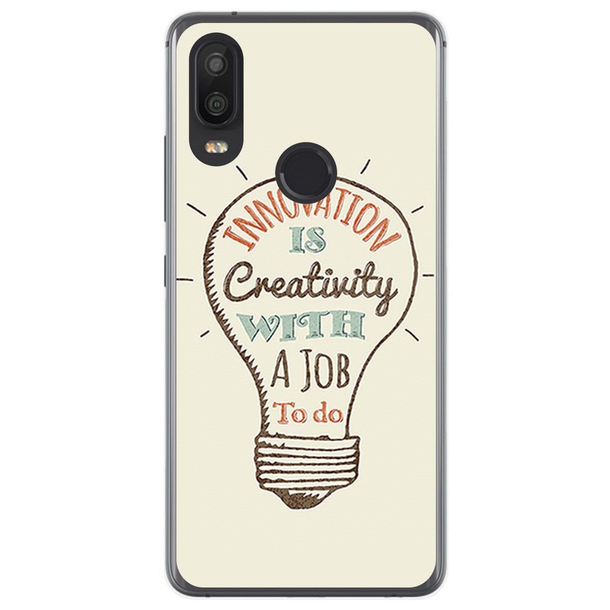 Funda Gel Tpu para VSmart Active 1 diseño Creativity Dibujos