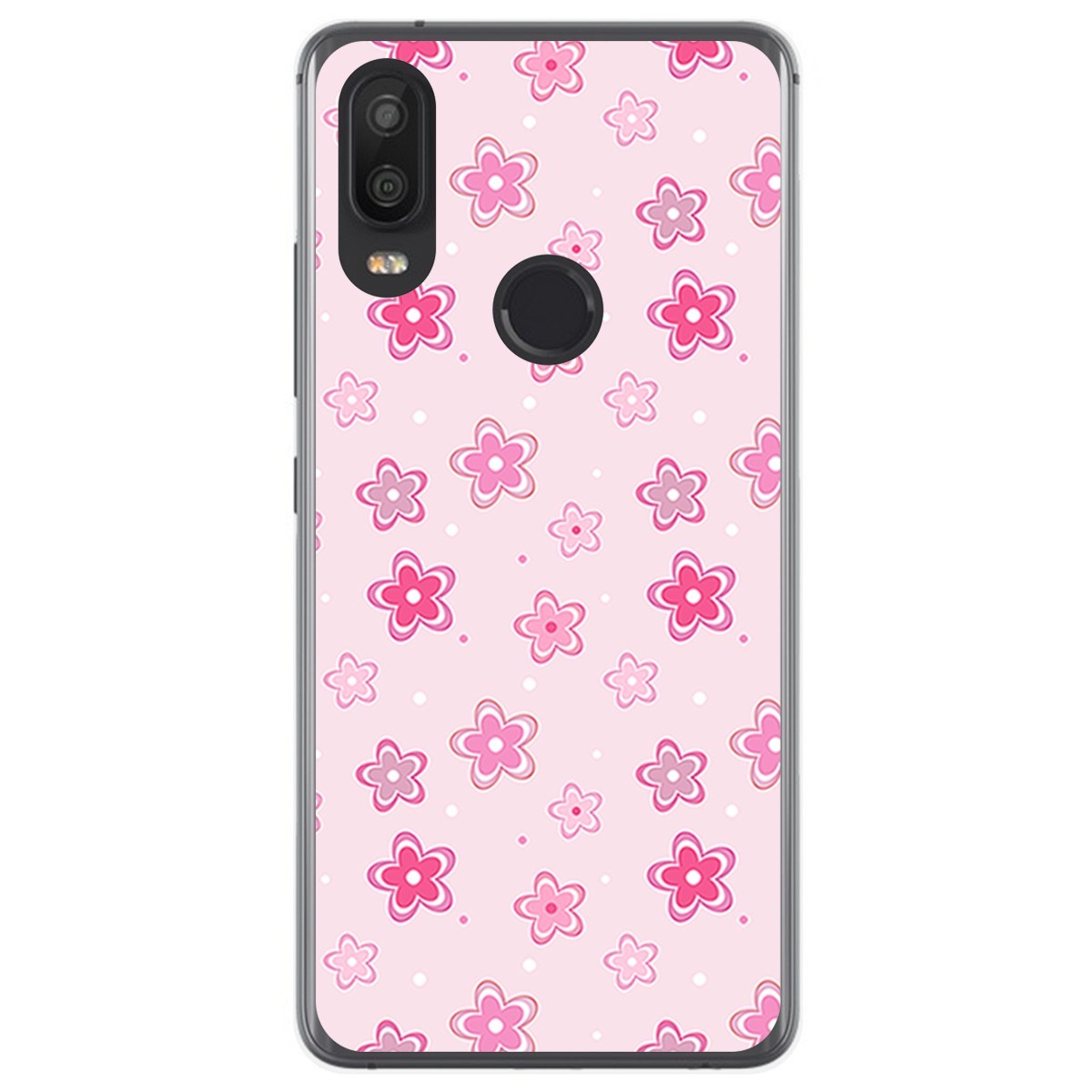 Funda Gel Tpu para VSmart Active 1 diseño Flores Dibujos