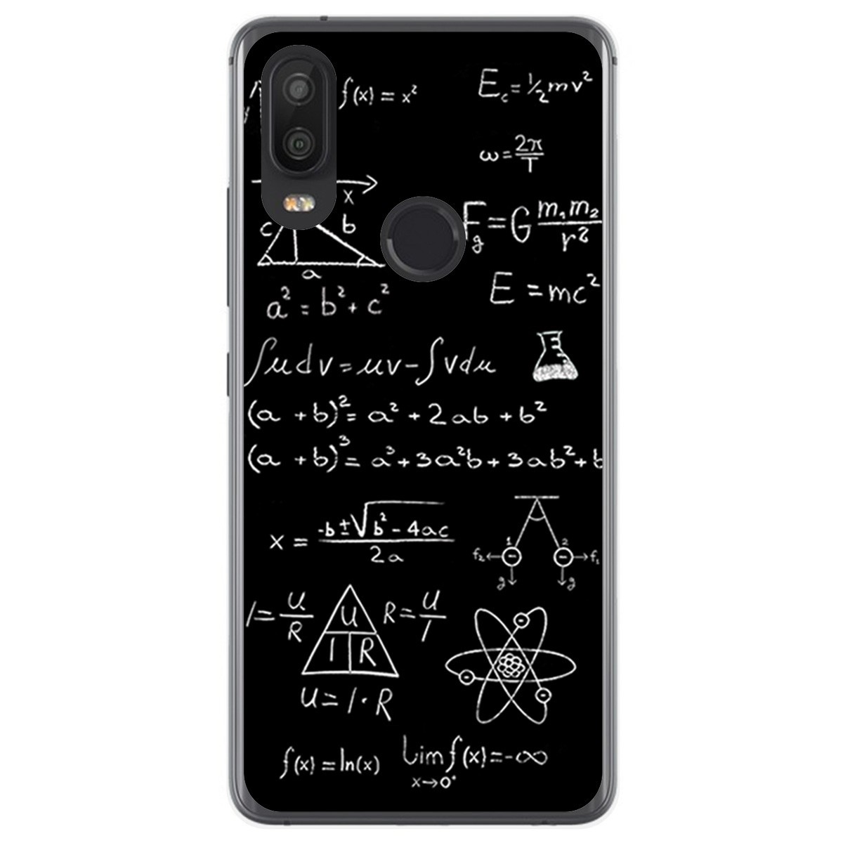 Funda Gel Tpu para VSmart Active 1 diseño Formulas Dibujos