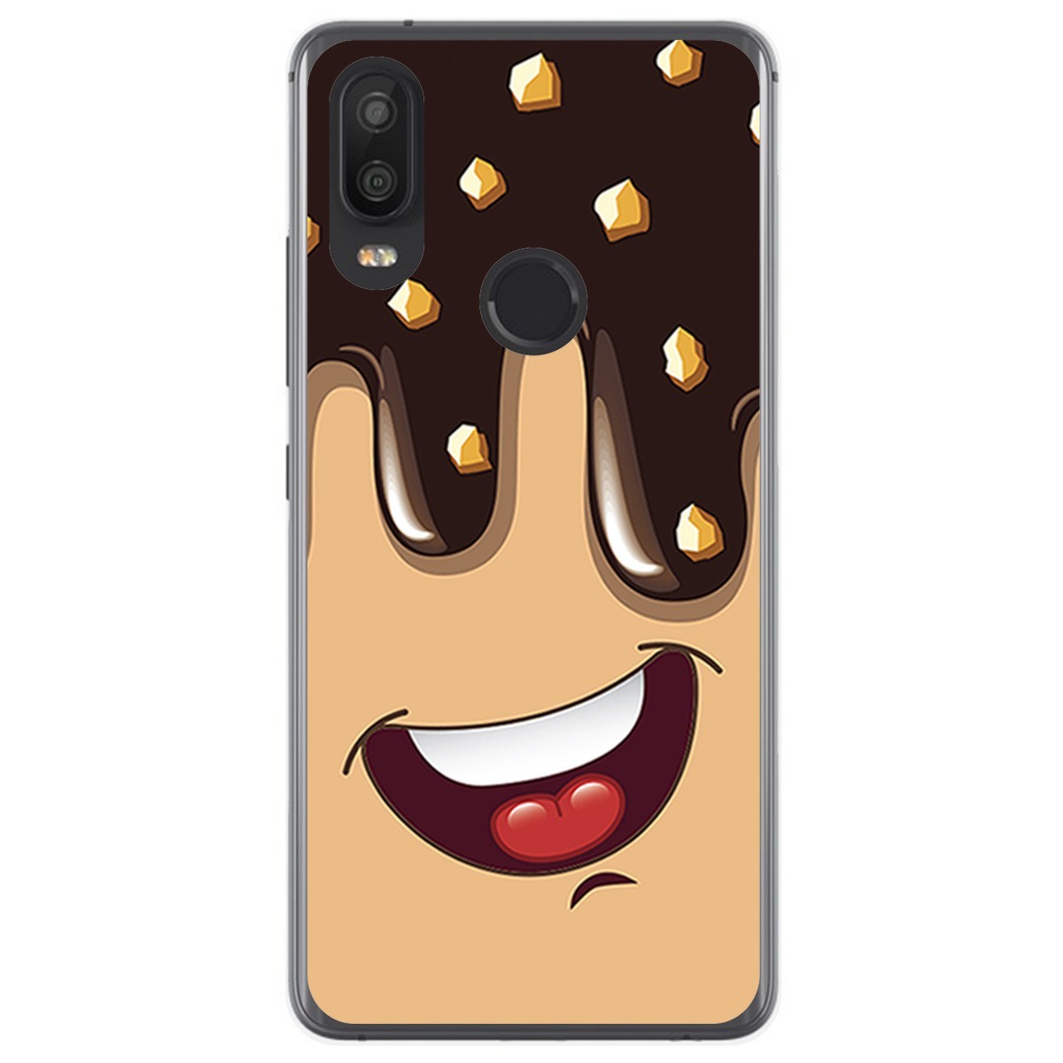 Funda Gel Tpu para VSmart Active 1 diseño Helado Chocolate Dibujos