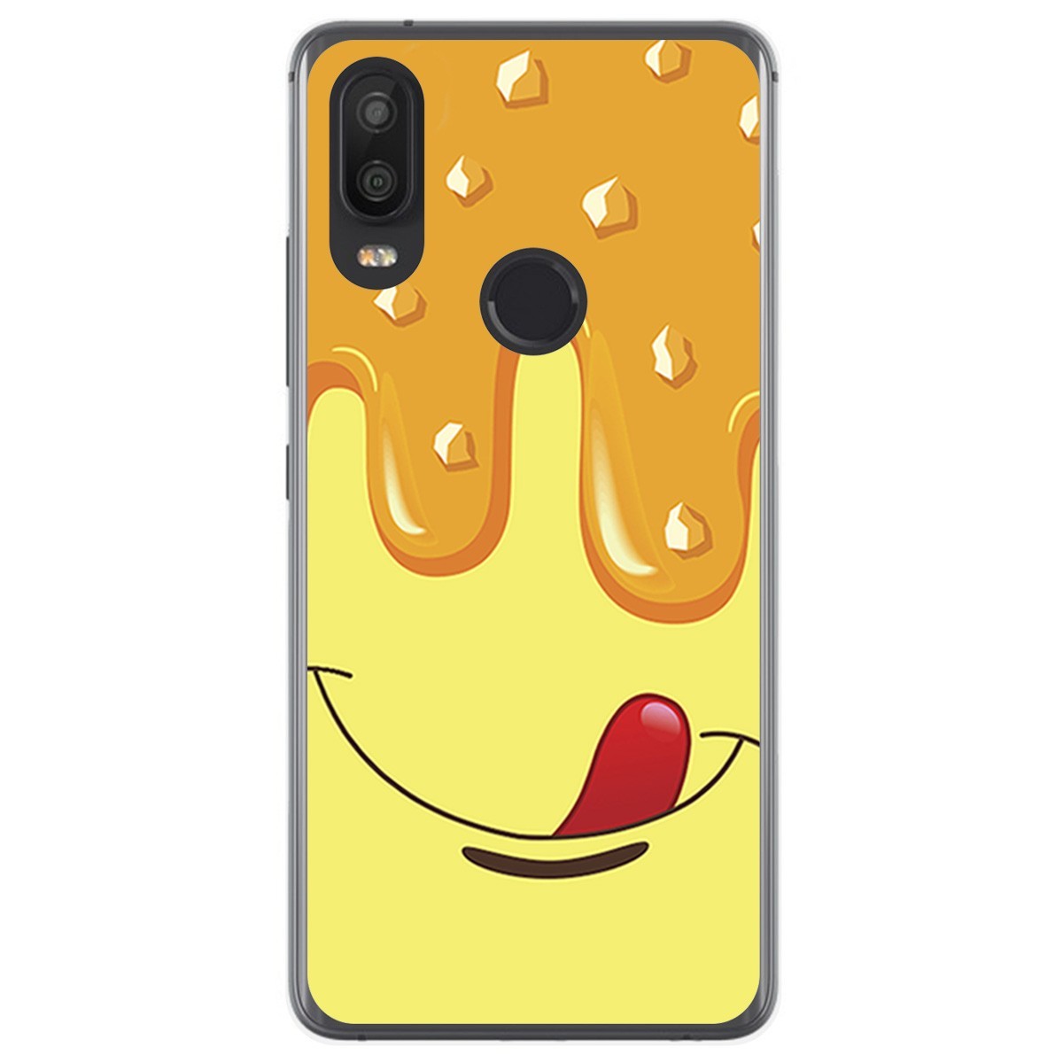 Funda Gel Tpu para VSmart Active 1 diseño Helado Vainilla Dibujos
