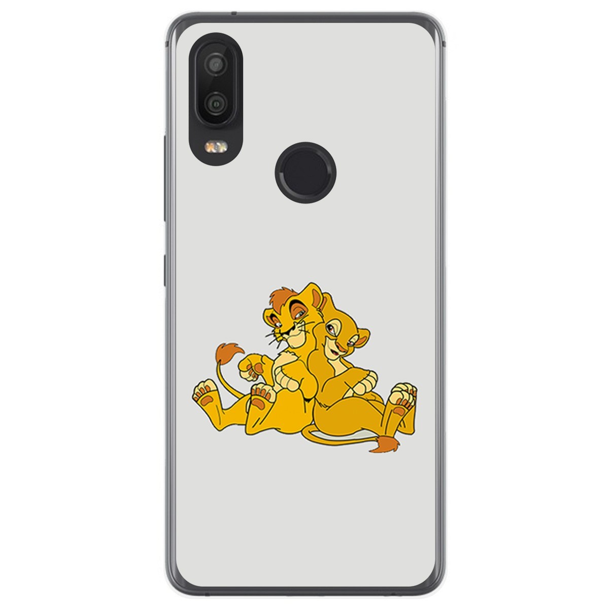 Funda Gel Tpu para VSmart Active 1 diseño Leones Dibujos