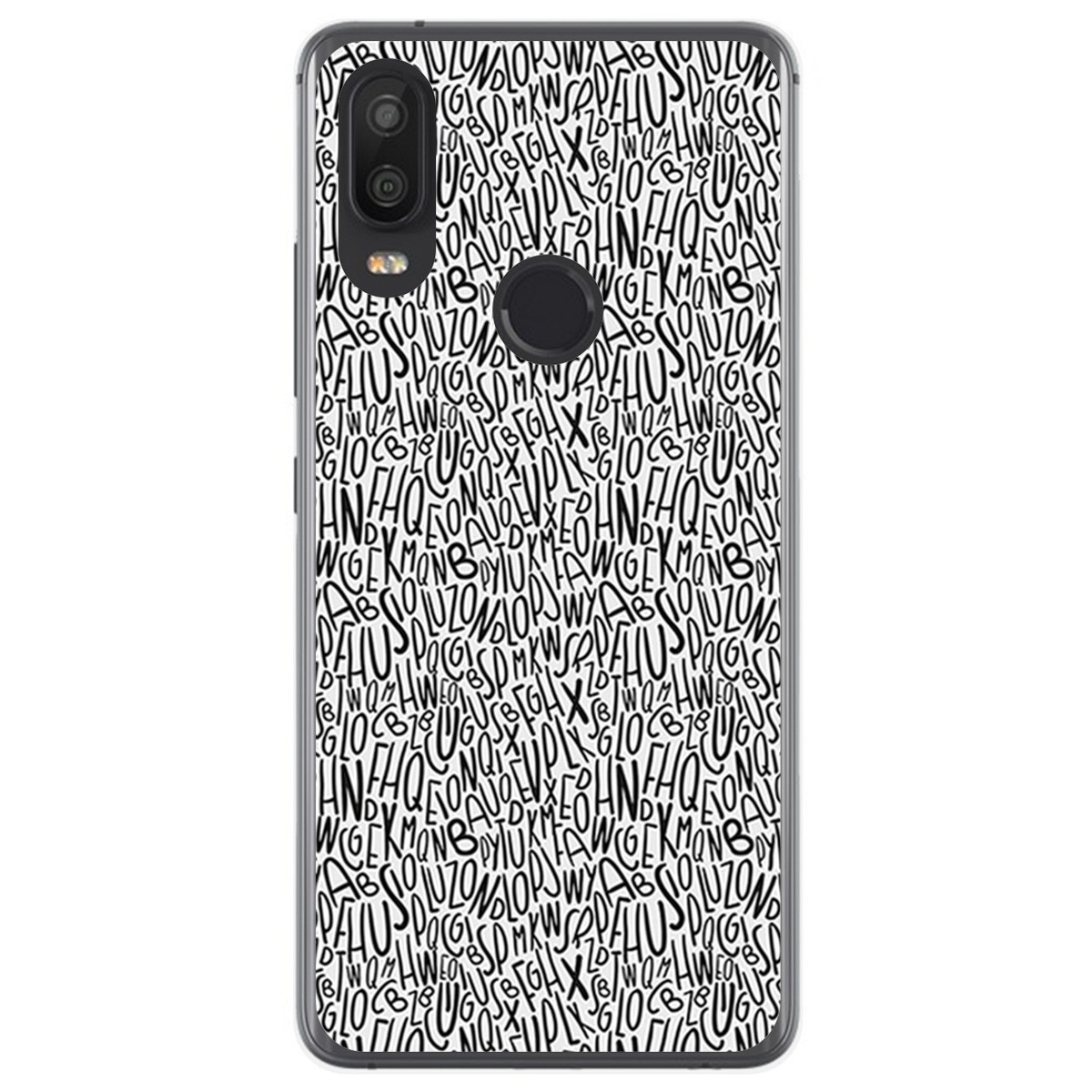 Funda Gel Tpu para VSmart Active 1 diseño Letras Dibujos