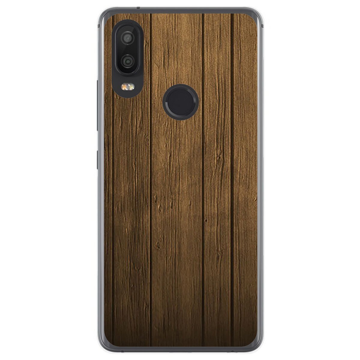 Funda Gel Tpu para VSmart Active 1 diseño Madera Dibujos