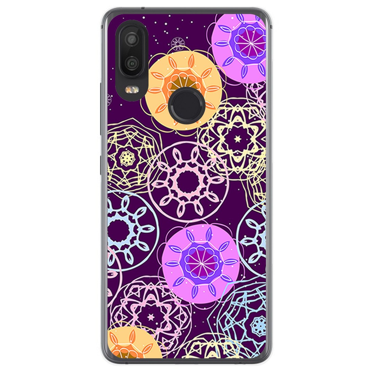 Funda Gel Tpu para VSmart Active 1 diseño Radial Dibujos