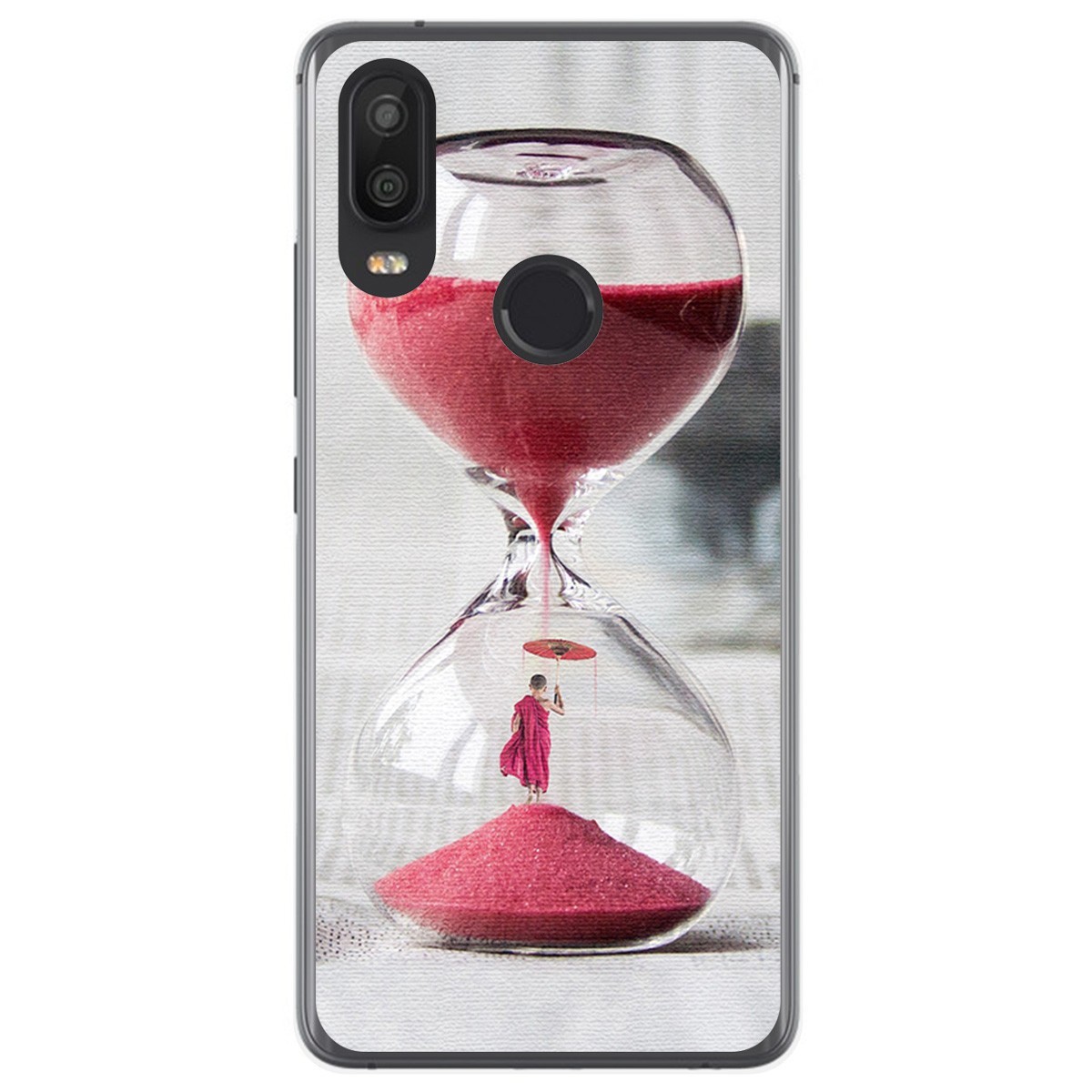 Funda Gel Tpu para VSmart Active 1 diseño Reloj Dibujos
