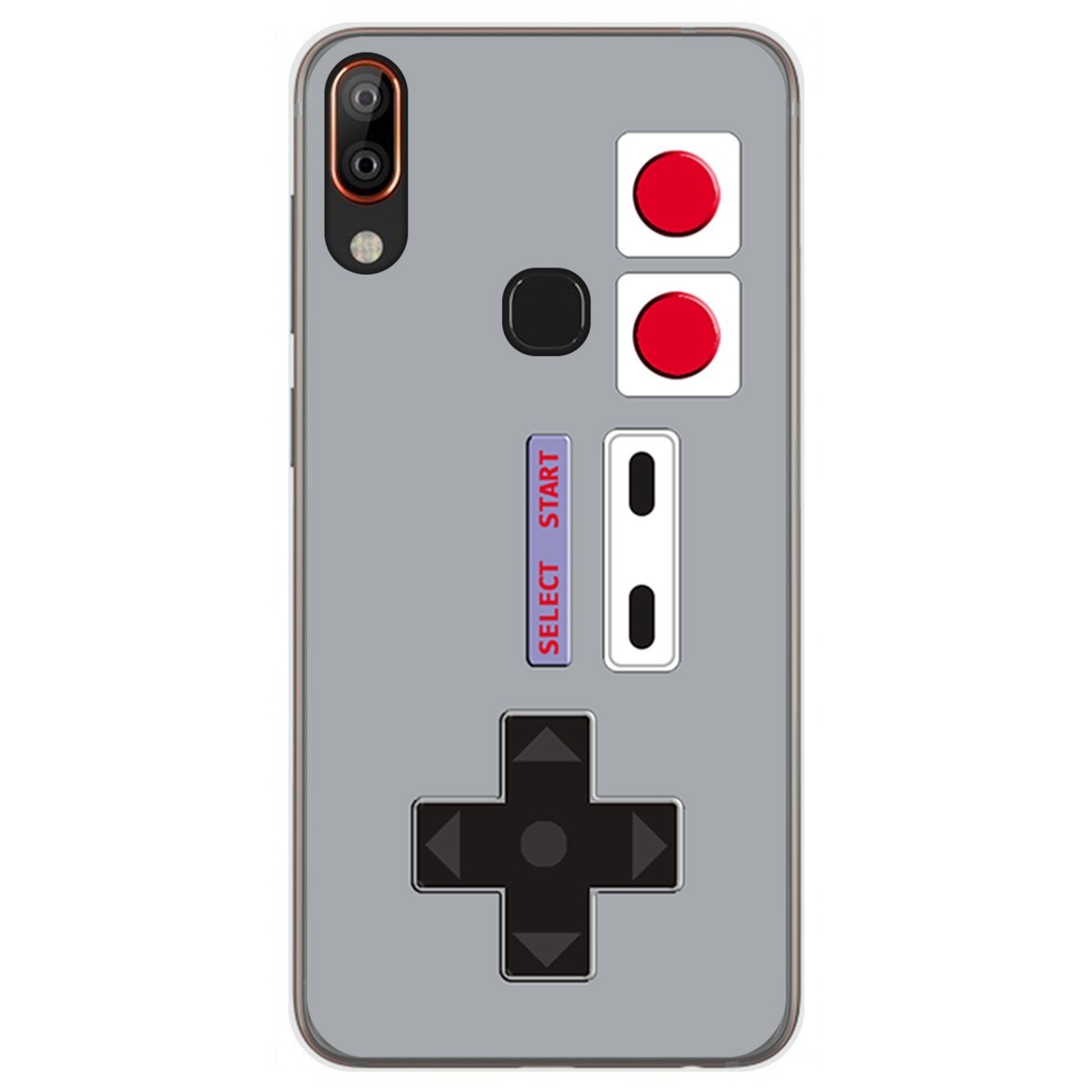 Funda Gel Tpu para Vsmart Active 1+ Plus diseño Consola Dibujos