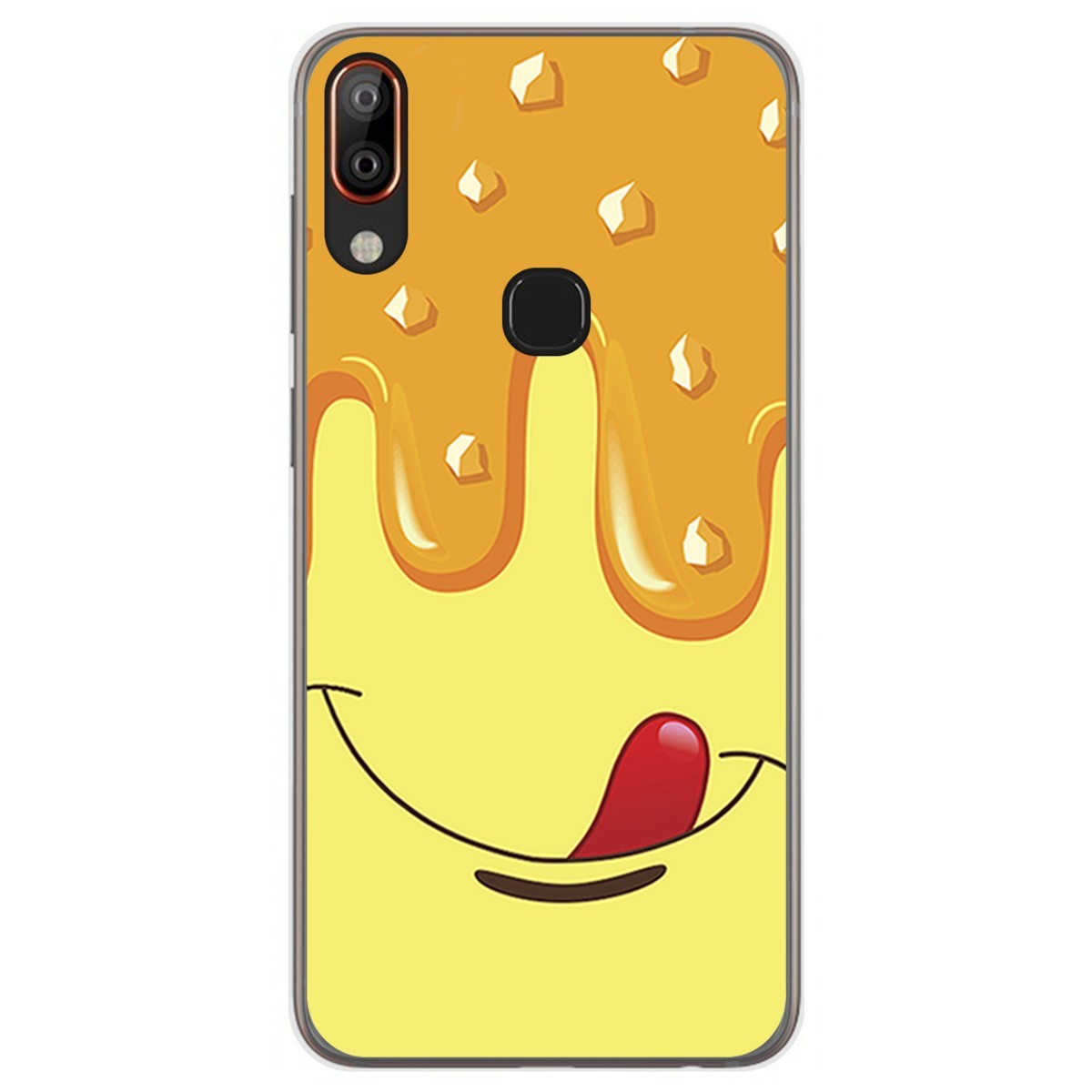 Funda Gel Tpu para Vsmart Active 1+ Plus diseño Helado Vainilla Dibujos