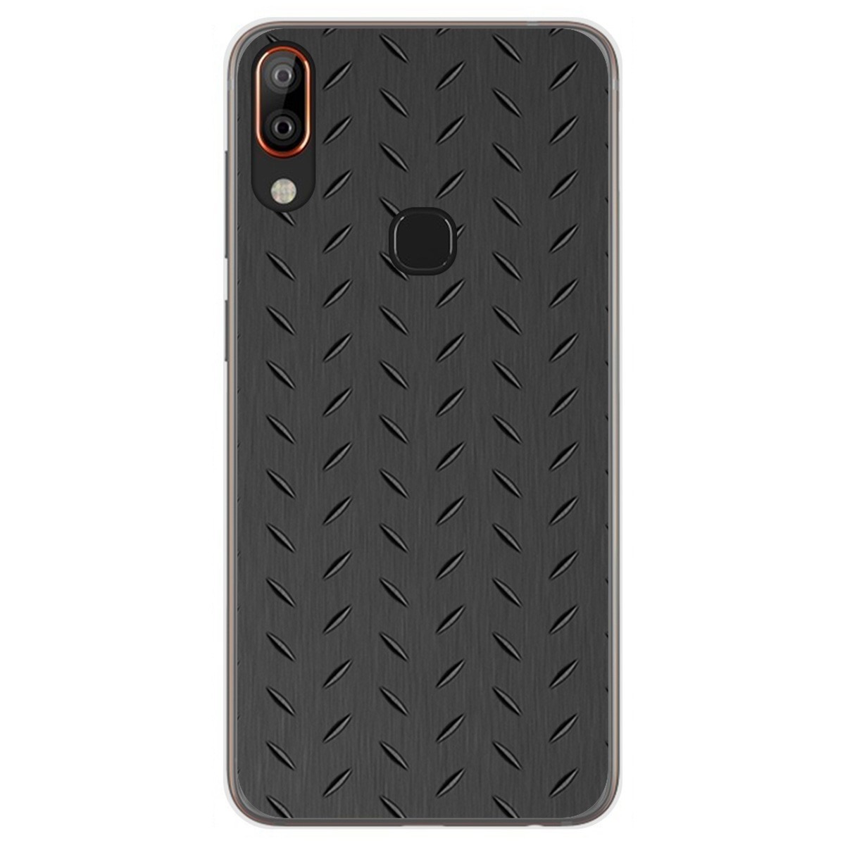 Funda Gel Tpu para Vsmart Active 1+ Plus diseño Metal Dibujos