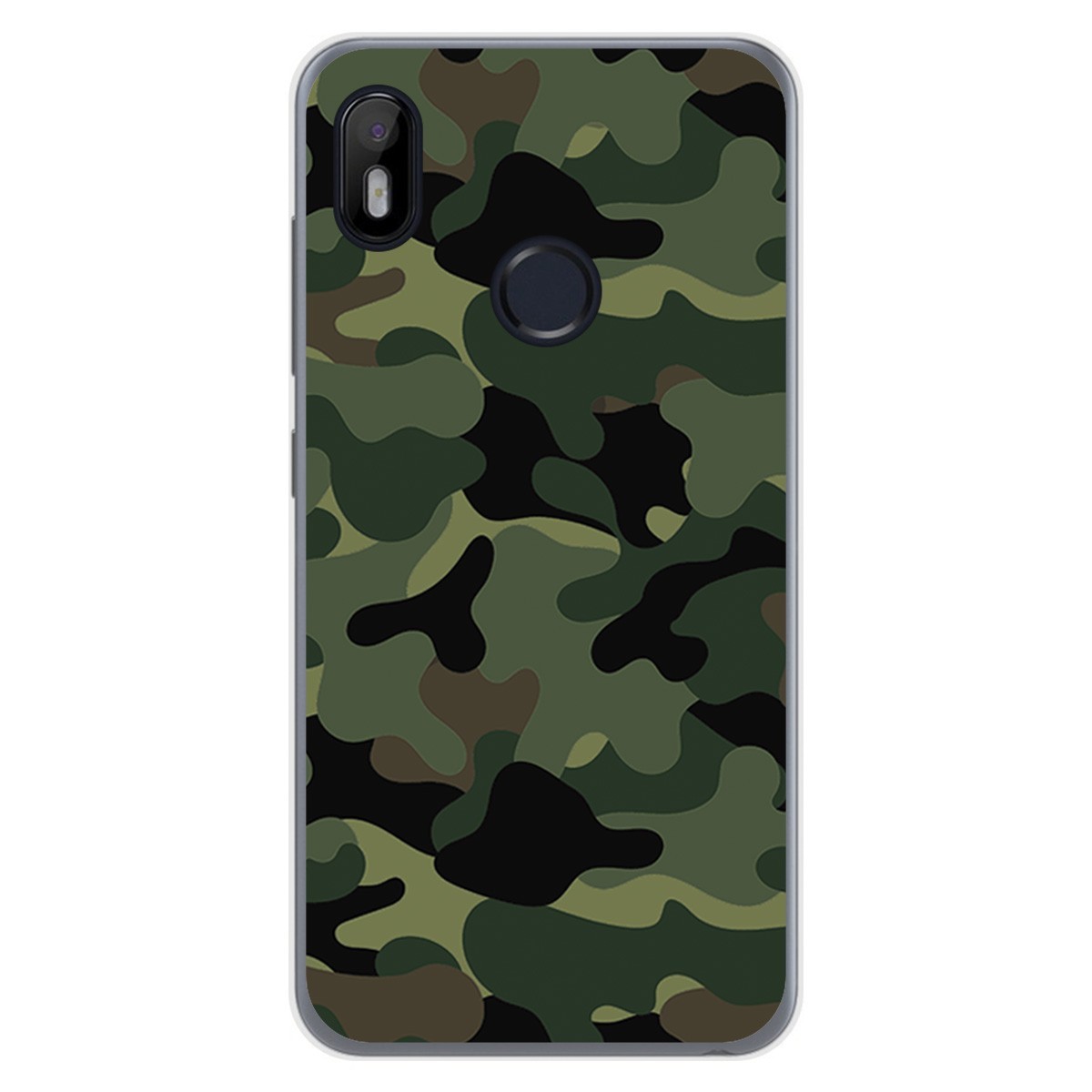 Funda Gel Tpu para VSmart Joy 1 diseño Camuflaje Dibujos