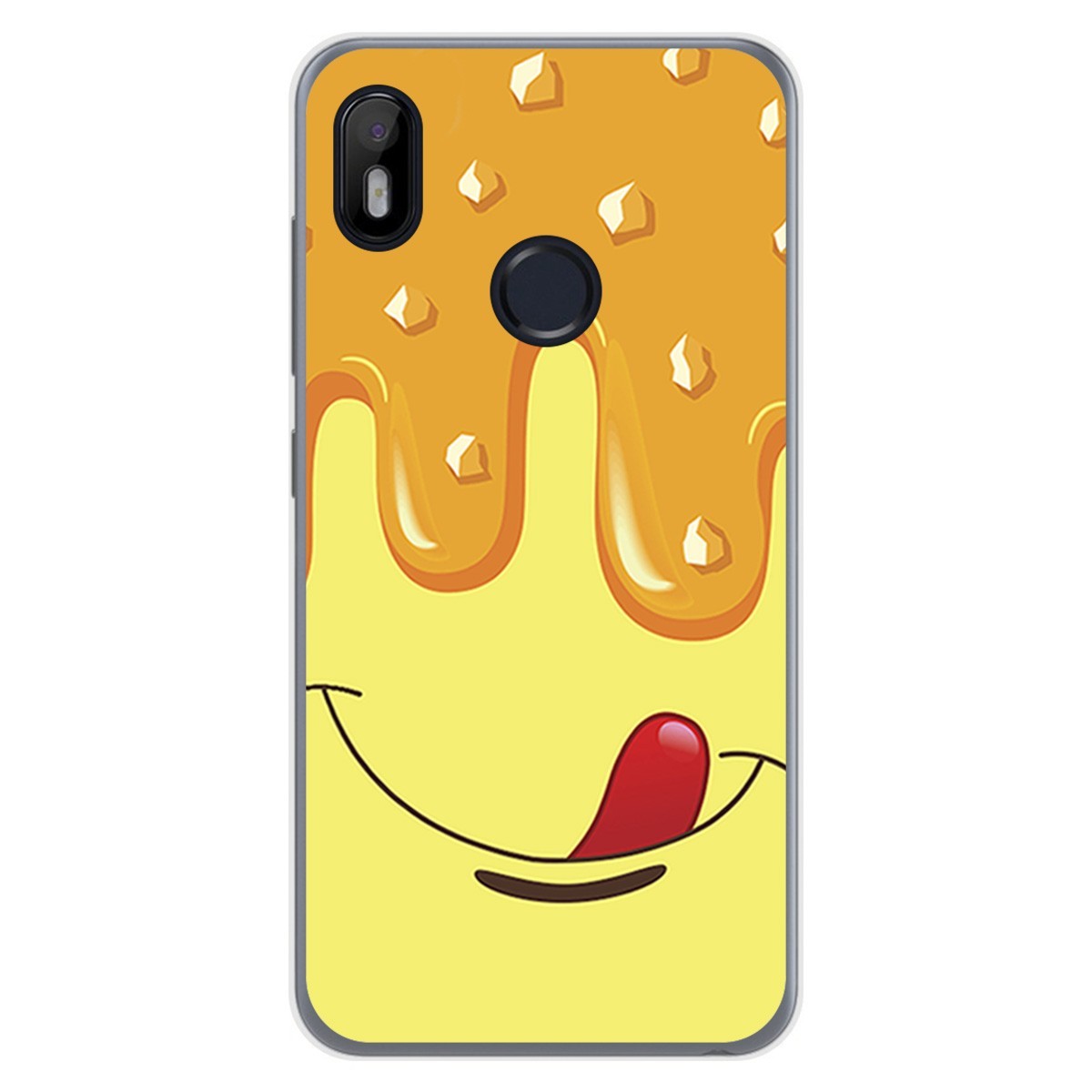 Funda Gel Tpu para VSmart Joy 1 diseño Helado Vainilla Dibujos