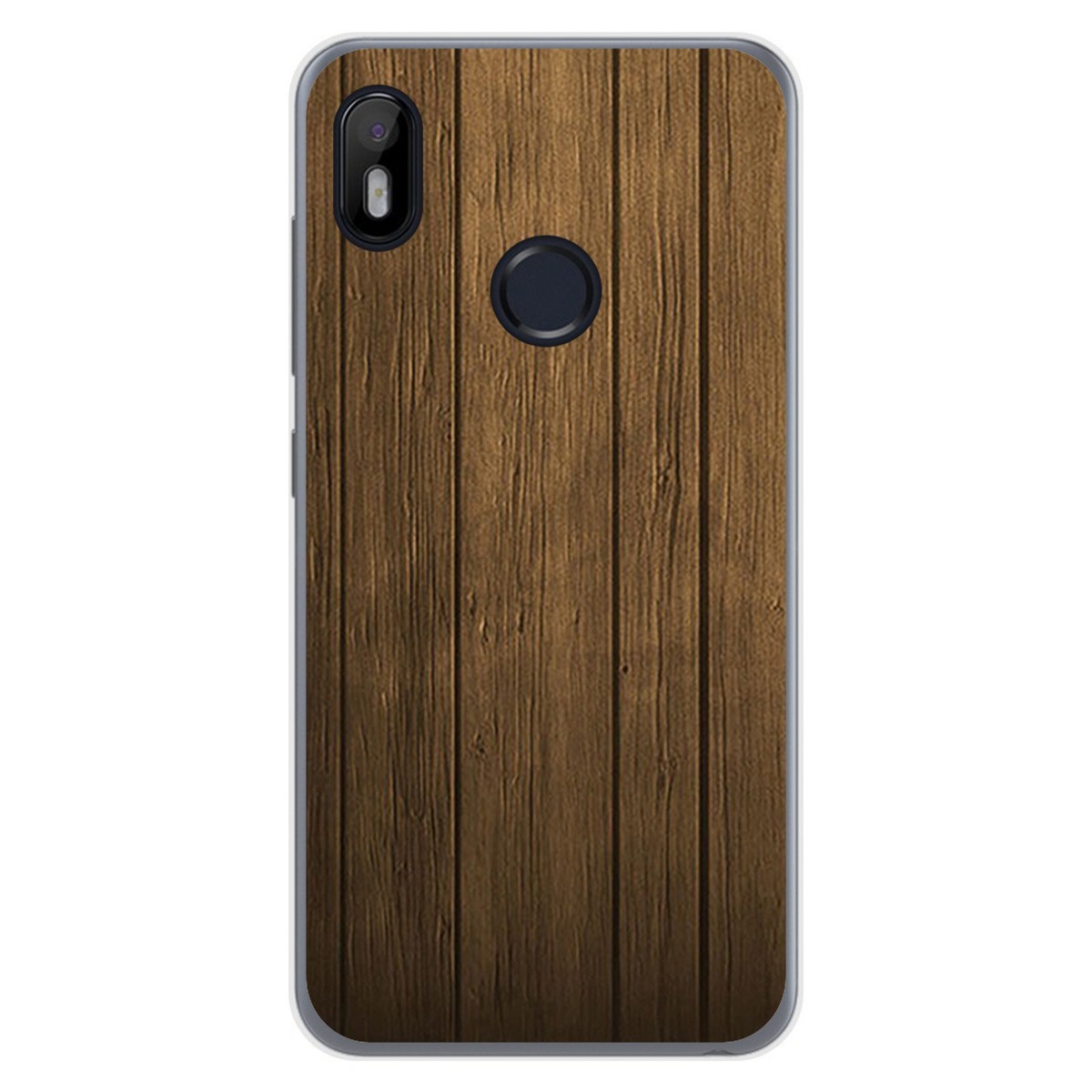 Funda Gel Tpu para VSmart Joy 1 diseño Madera Dibujos