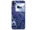Funda Gel Tpu para Vsmart Joy 1+ Plus diseño Circuito Dibujos