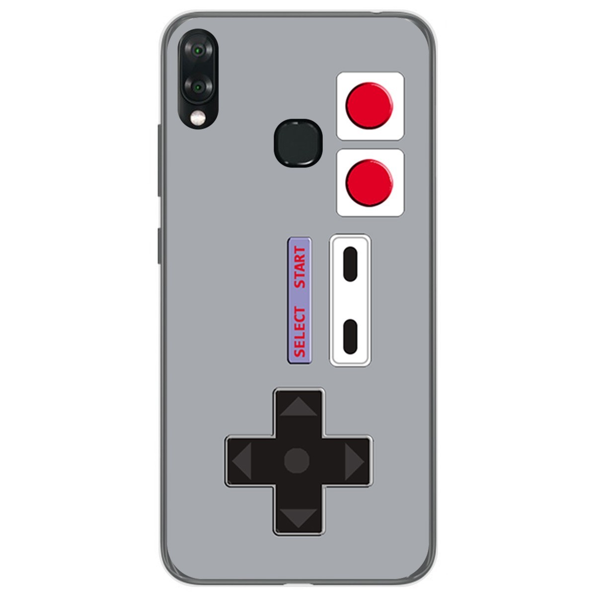 Funda Gel Tpu para Vsmart Joy 1+ Plus diseño Consola Dibujos