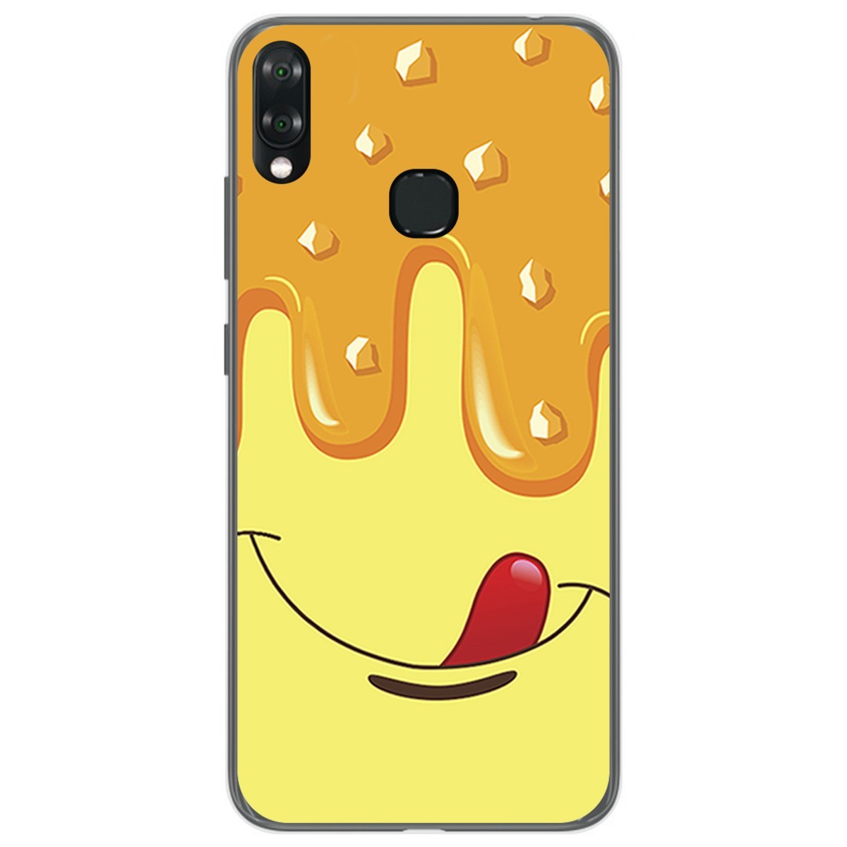 Funda Gel Tpu para Vsmart Joy 1+ Plus diseño Helado Vainilla Dibujos