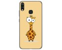 Funda Gel Tpu para Vsmart Joy 1+ Plus diseño Jirafa Dibujos