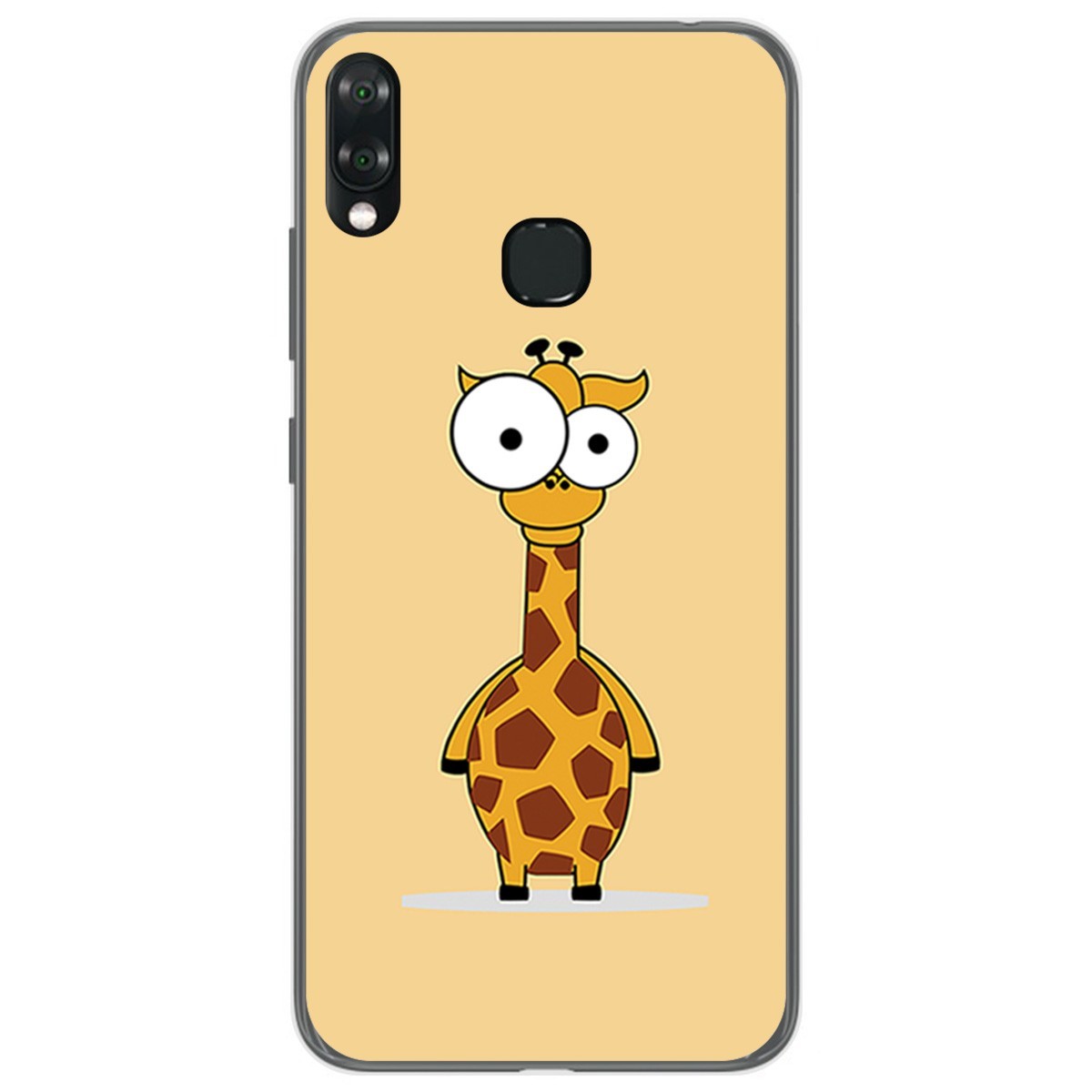 Funda Gel Tpu para Vsmart Joy 1+ Plus diseño Jirafa Dibujos