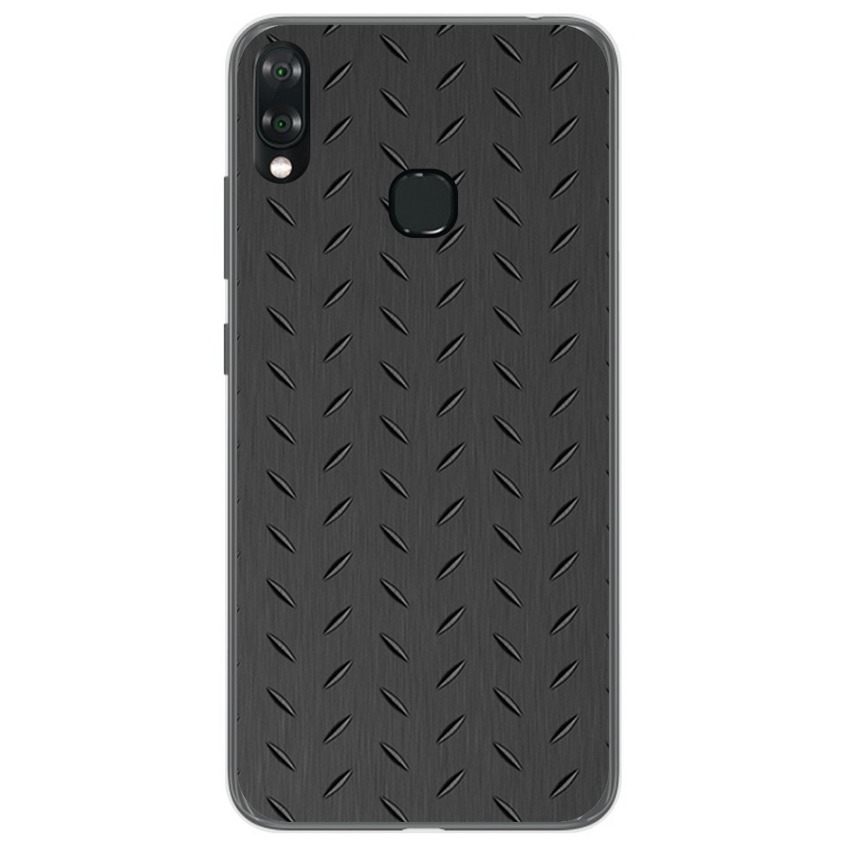 Funda Gel Tpu para Vsmart Joy 1+ Plus diseño Metal Dibujos
