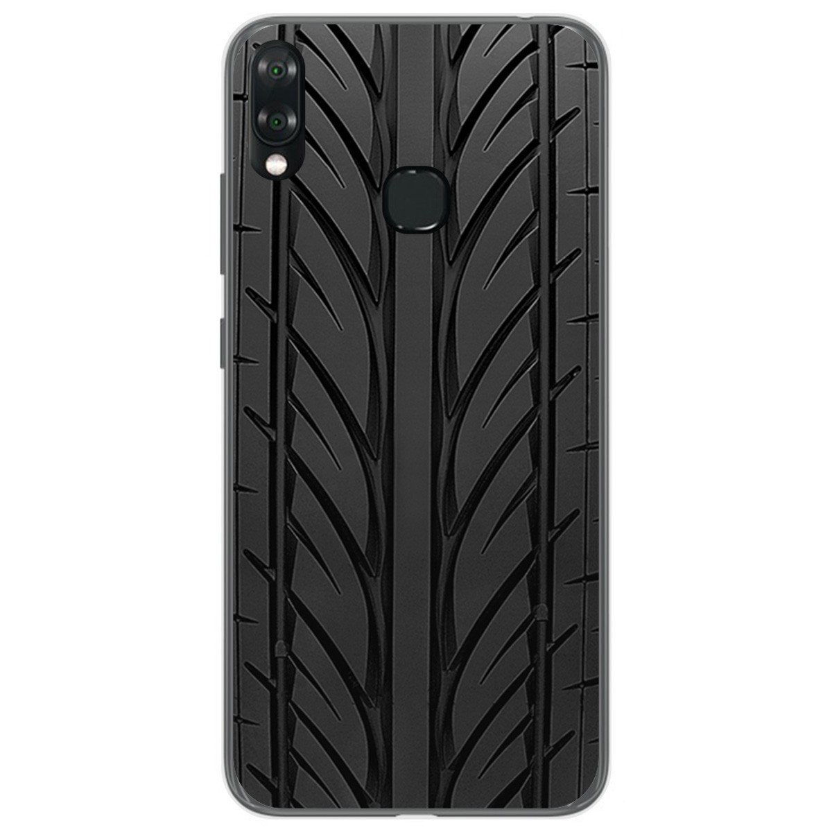 Funda Gel Tpu para Vsmart Joy 1+ Plus diseño Neumatico Dibujos