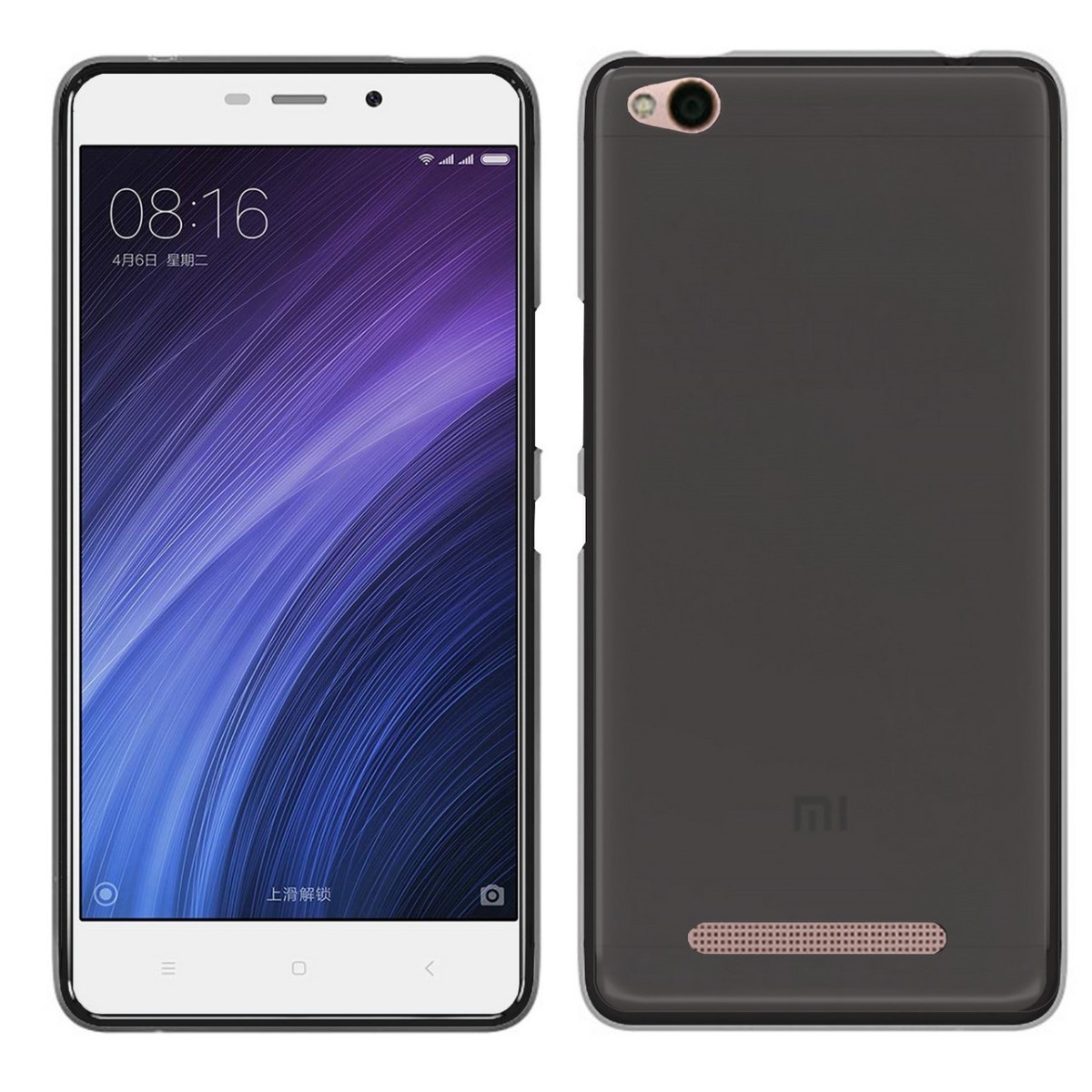 Funda Gel Tpu para Xiaomi Redmi 4A Color Negra