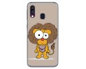 Funda Gel Tpu para Samsung Galaxy A40 diseño Leon Dibujos