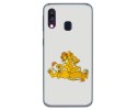 Funda Gel Tpu para Samsung Galaxy A40 diseño Leones Dibujos