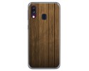 Funda Gel Tpu para Samsung Galaxy A40 diseño Madera Dibujos