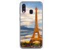 Funda Gel Tpu para Samsung Galaxy A40 diseño Paris Dibujos