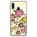 Funda Gel Tpu para Samsung Galaxy A40 diseño Primavera En Flor Dibujos