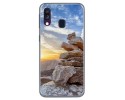 Funda Gel Tpu para Samsung Galaxy A40 diseño Sunset Dibujos