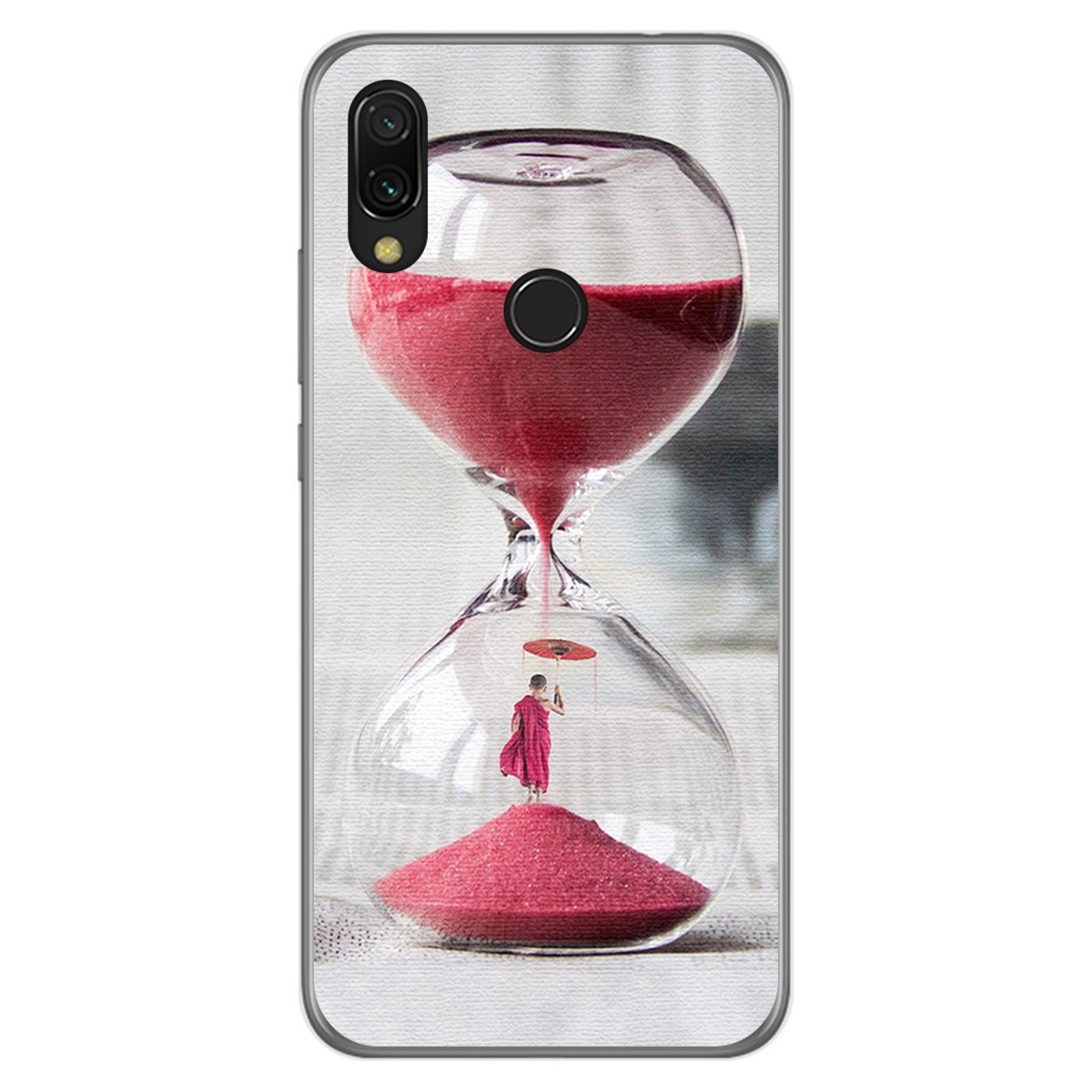 Funda Gel Tpu para Xiaomi Redmi 7 diseño Reloj Dibujos