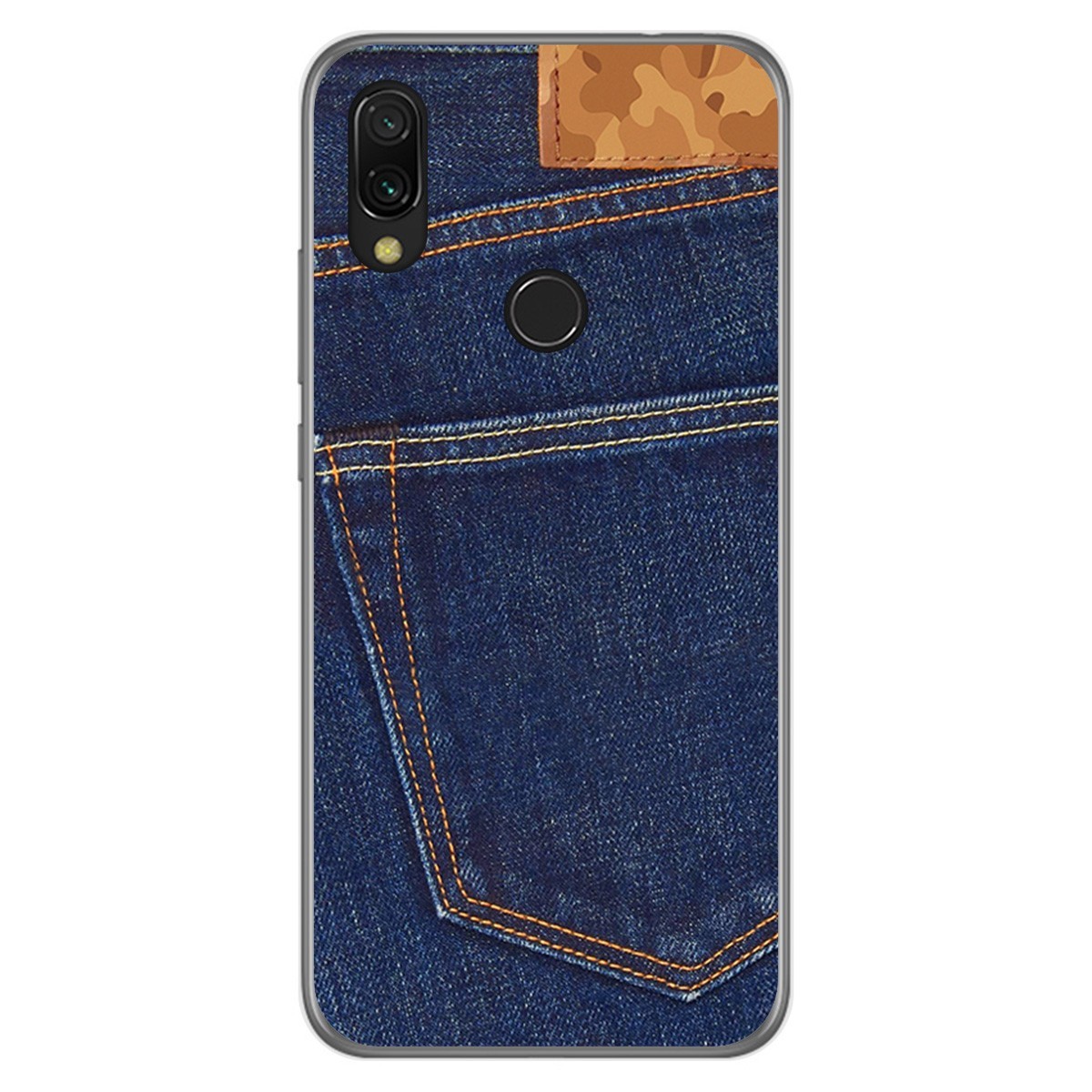 Funda Gel Tpu para Xiaomi Redmi 7 diseño Vaquero Dibujos