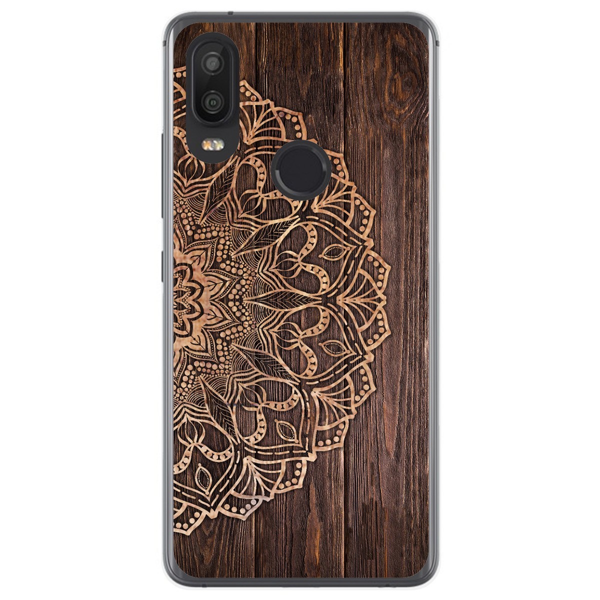 Funda Gel Tpu para VSmart Active 1 diseño Madera 06 Dibujos