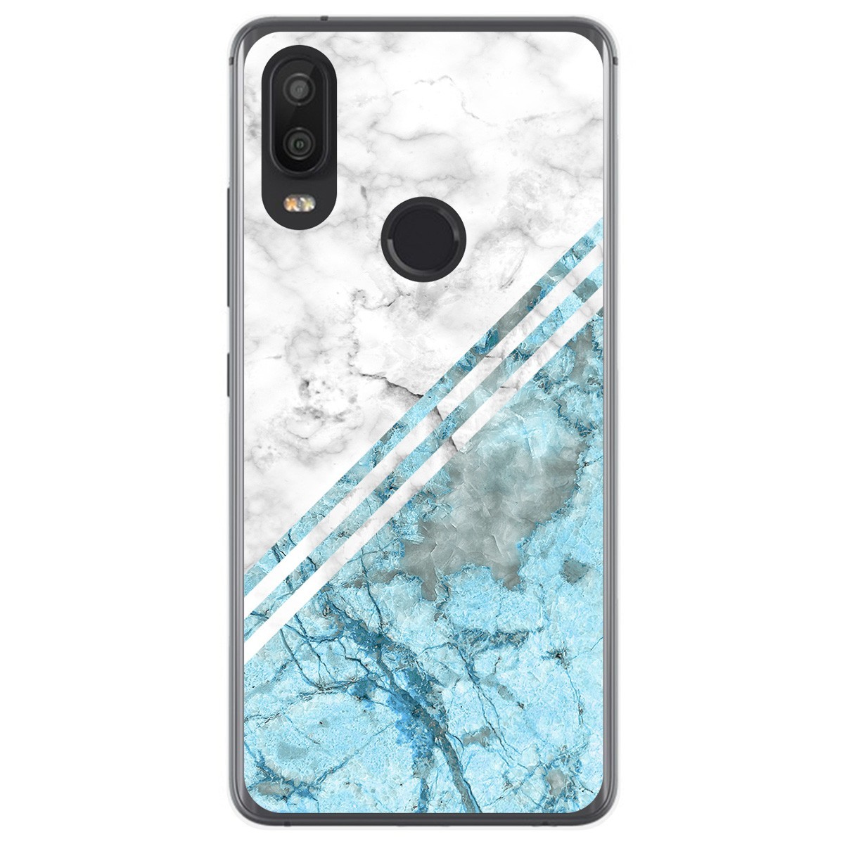 Funda Gel Tpu para VSmart Active 1 diseño Mármol 02 Dibujos