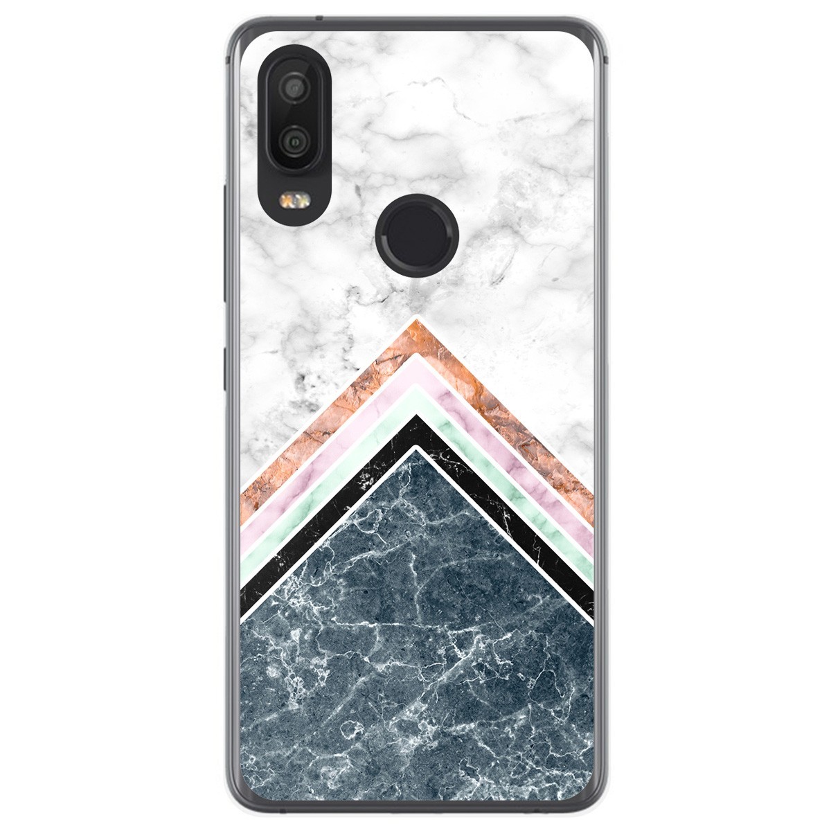 Funda Gel Tpu para VSmart Active 1 diseño Mármol 05 Dibujos