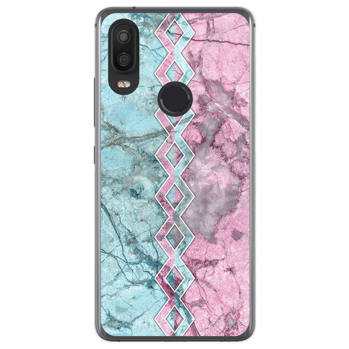 Funda Gel Tpu para VSmart Active 1 diseño Mármol 08 Dibujos