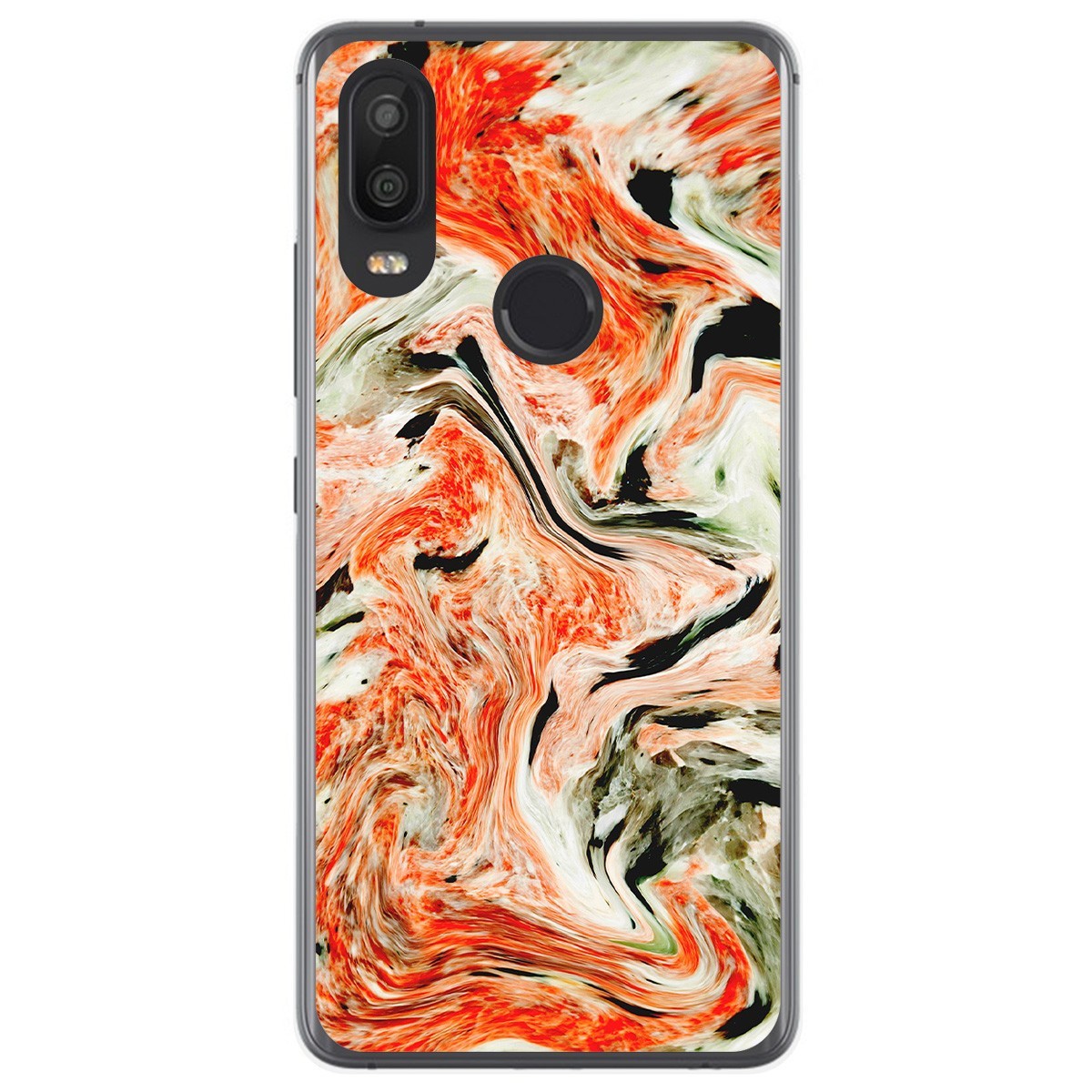 Funda Gel Tpu para VSmart Active 1 diseño Mármol 12 Dibujos