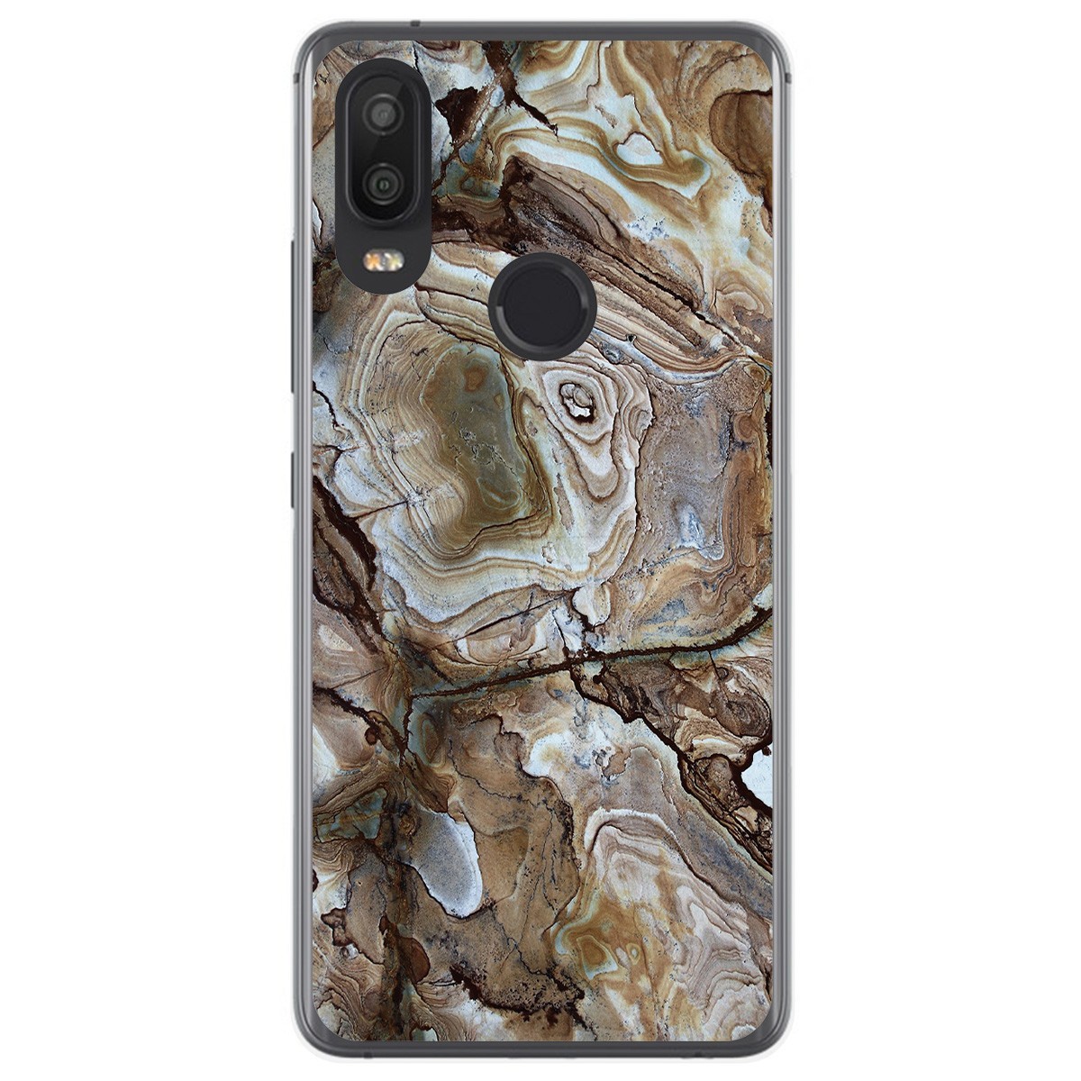 Funda Gel Tpu para VSmart Active 1 diseño Mármol 14 Dibujos