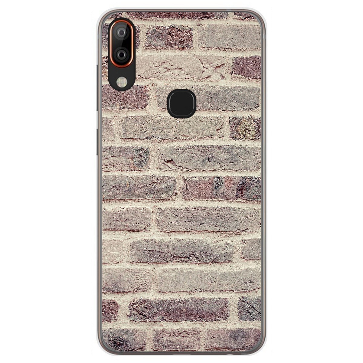Funda Gel Tpu para Vsmart Active 1+ Plus diseño Ladrillo 01 Dibujos