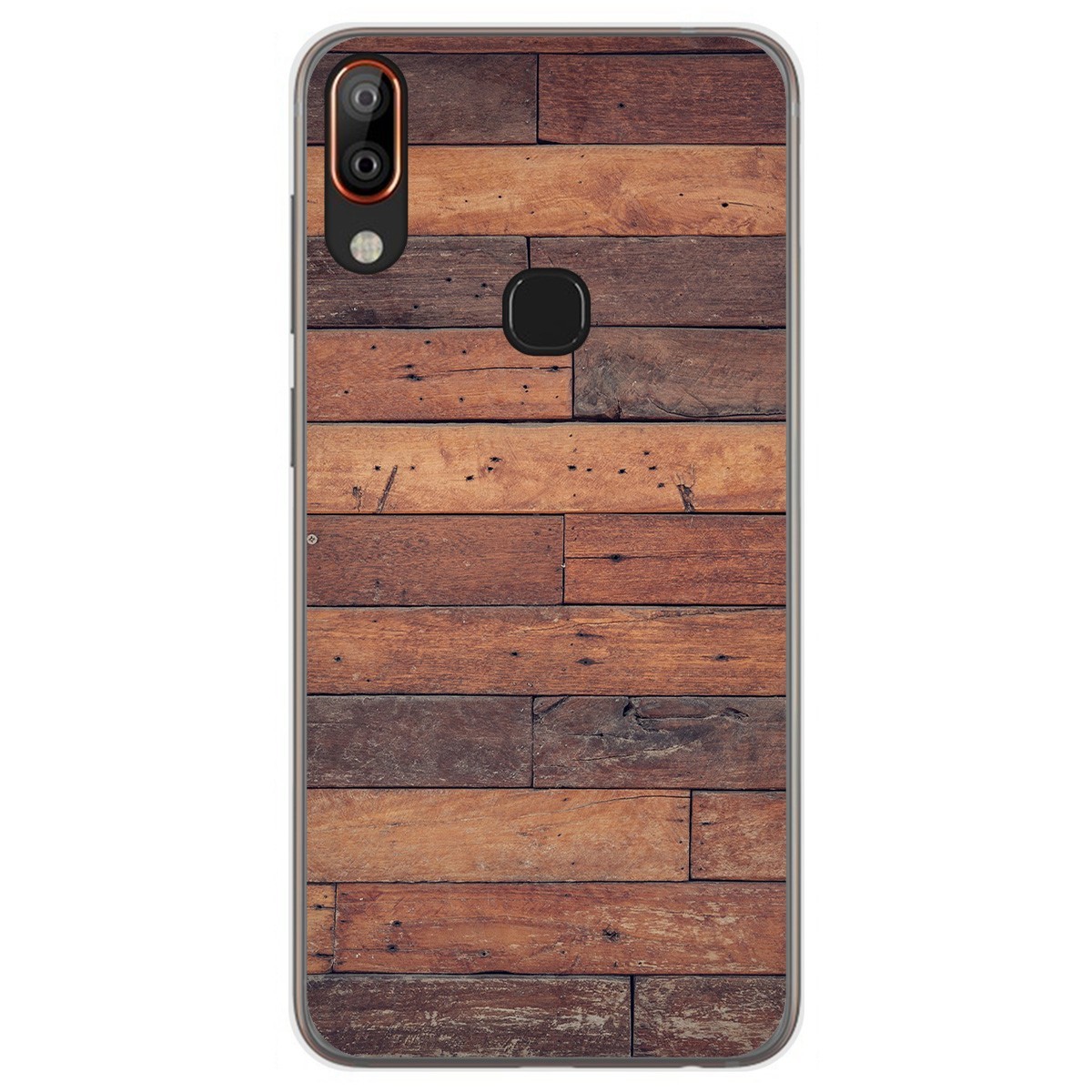 Funda Gel Tpu para Vsmart Active 1+ Plus diseño Madera 03 Dibujos