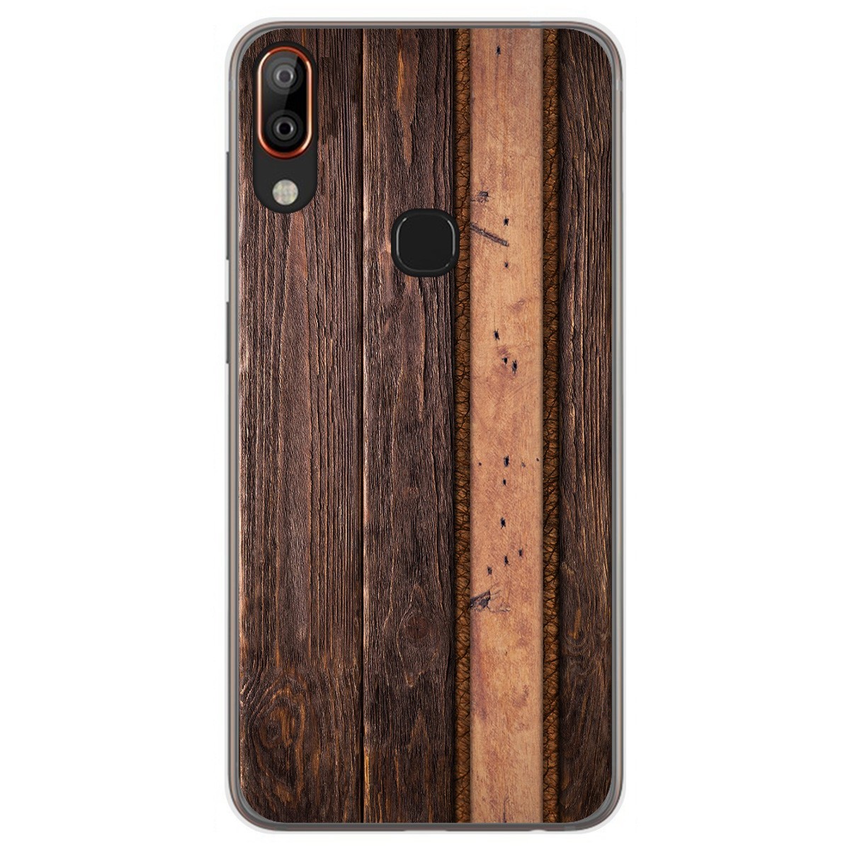 Funda Gel Tpu para Vsmart Active 1+ Plus diseño Madera 05 Dibujos